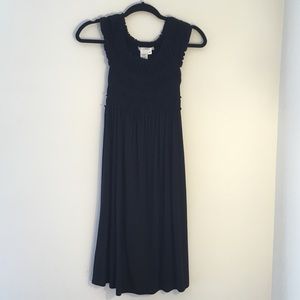 Max Studio Black Ruffled Dress